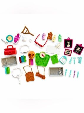 Lil Woodzeez Walk In Health Clinic Doctor Dentist Accessories Calico Critter Lot